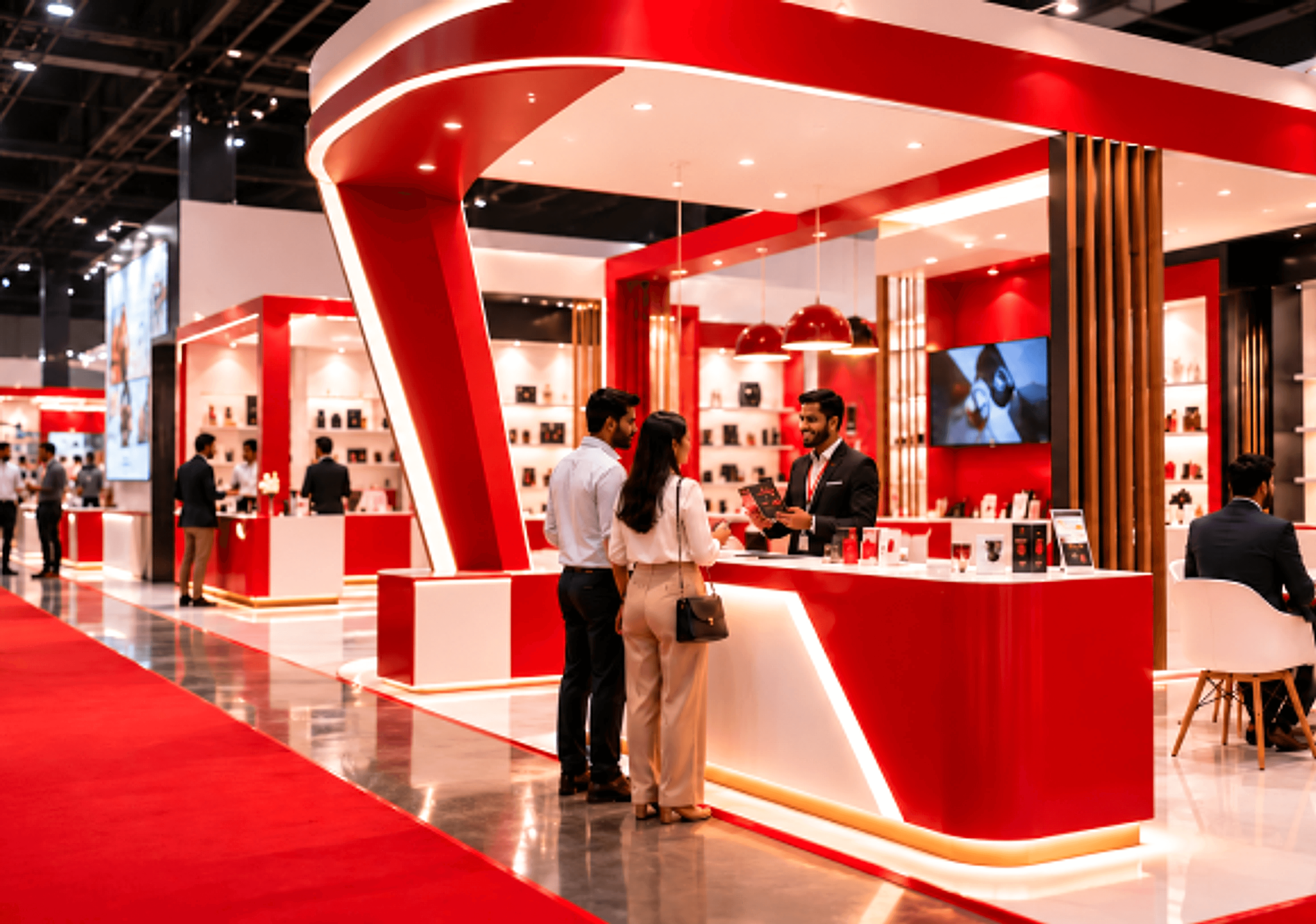 Showcase Your Brand Exhibition Booth 4K